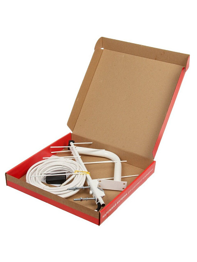 Антенна телевизионная DVB-T2, 8 дБ, цифровое тв, Rexant, RX-402, наружная, 34-0402