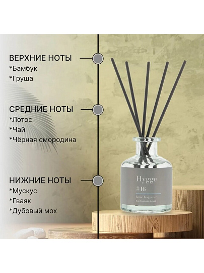 Аромадиффузор Arida Home, 50 мл, Hygge, Бамбуковая роща, АР 100-559