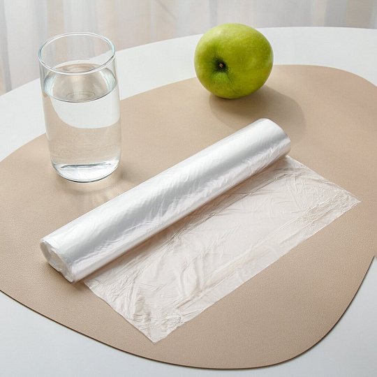 Пакет для хранения и заморозки, 120 шт, 25х40 см, 5 л, 7 мкм, Lomberta, 555509