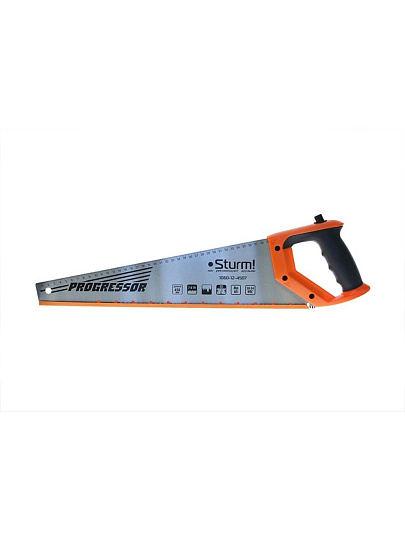Ножовка по дереву, 450 мм, 7-8 TPI, Sturm, зуб-3D, карандаш, 1060-12-4507