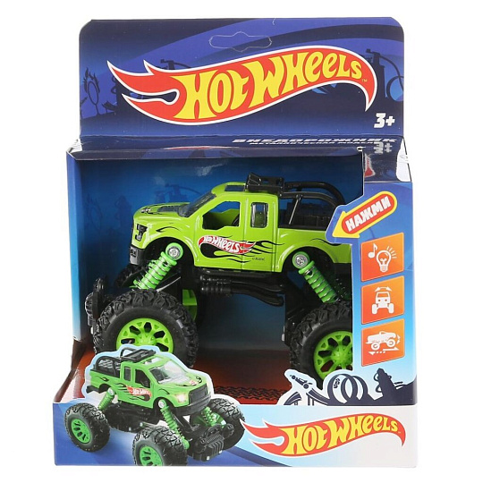 Машина Hot Wheels, Внедорожник, 13 см, инерционная, 1904C584-R