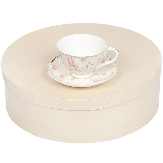 Набор чайный фарфор, 12 предметов, на 6 персон, 240 мл, Beatrix, Сан-Марино, МН001P/6, подарочная упаковка