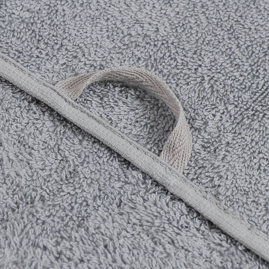 Полотенце банное 50х90 см, 100% хлопок, 500 г/м2, Виола, Bella Carine, серо-голубое, Турция, FT-3-50-0611