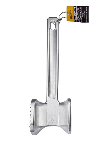 Молоток для мяса, алюминий, 24х7 см, навеска, Regent Inox, Linea Presto, 93-AC-PR-07