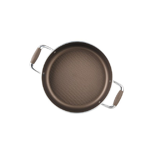 Сотейник с антипригарным покрытием Rondell Mocco&Latte RDA-282 с крышкой, 26 см