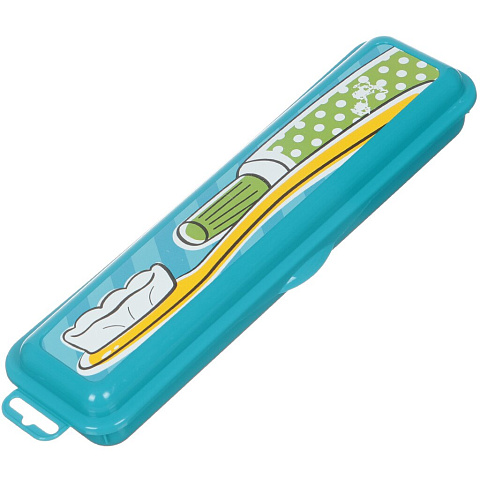 Футляр для зубных щеток, пластик, в ассортименте, Idea, М2553