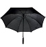 Зонт унисекс, автомат, трость, 8 спиц, 75 см, полиэстер, черный, Y822-049 - фото 4