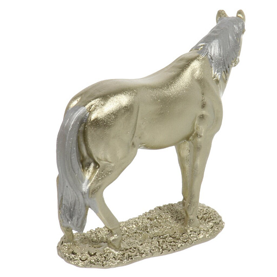 Фигурка декоративная полистоун, Лошадь, 11х9 см, Y4-9788