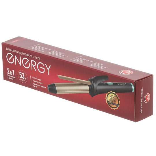 Щипцы для волос Energy, EN-830, 53 Вт, керамическое покрытие, 200 °, 900293