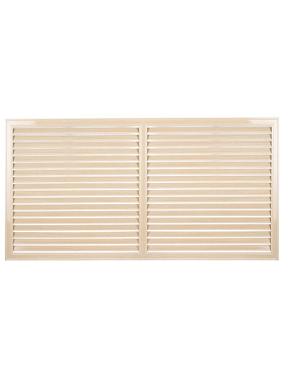 Экран для радиатора, ПВХ, 1500х600 мм, дуб, Viento