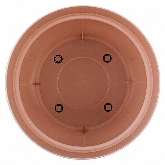 Горшок для цветов пластик, 1.1 л, 13 см, универсальный, английская роза, InGreen, Villa de Fiori, IG660010032