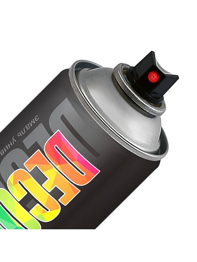 Эмаль аэрозольная, Decorix, Professional, универсальная, акриловая, глянцевая, винно-красная, RAL 3005, 520 мл