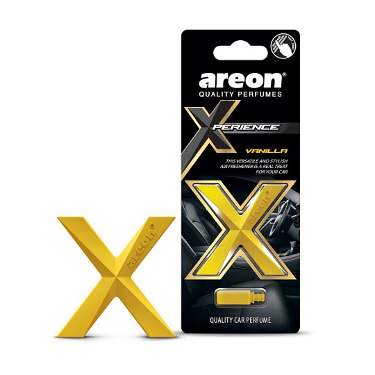 Ароматизатор в машину на дефлектор, сухой, Areon, Xperience, Ваниль,704-APX-02