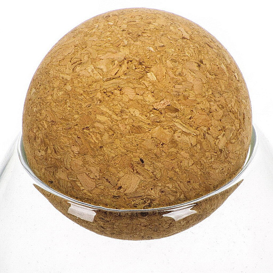 Банка для сыпучих продуктов, стекло, 1 л, с крышкой, Y4-4789