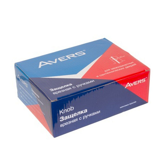 Защелка Avers, 8023-05-AC, 20413, пустая, алюминий, медь