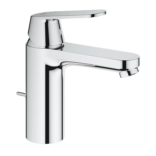 Смеситель для раковины, Grohe, Eurosmart, с картриджем, хром, 23325000