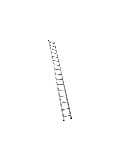 Лестница приставная, 1 секция, 16 ступеней, алюминий, 4.5 м, 150 кг, Alumet, 5116