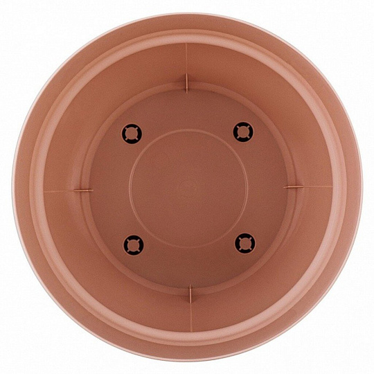 Горшок для цветов пластик, 4 л, 20 см, универсальный, английская роза, InGreen, Villa de Fiori, IG660210032