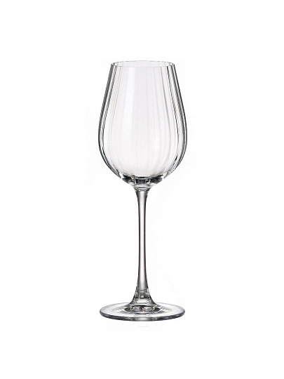Бокал для вина, 400 мл, стекло, 2 шт, Bohemia, Columba optic, 91L/1SI81/0/00000/400-211AVA