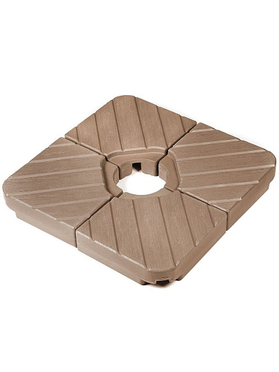 Подставка для пляжного зонта 45х45х8 см, C080005