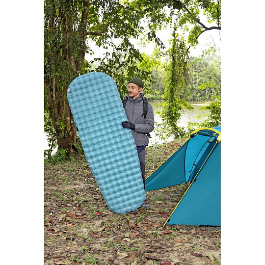 Коврик туристический 183x63.5x7.5 см, надувной, Bestway, AlpineLite, 69613