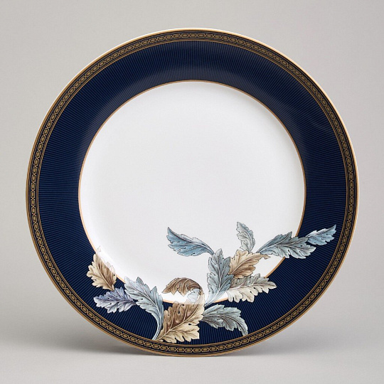 Набор тарелок обеденный, фарфор, 2 шт, 23 см, круглый, Art Collection, Lefard, 590-690