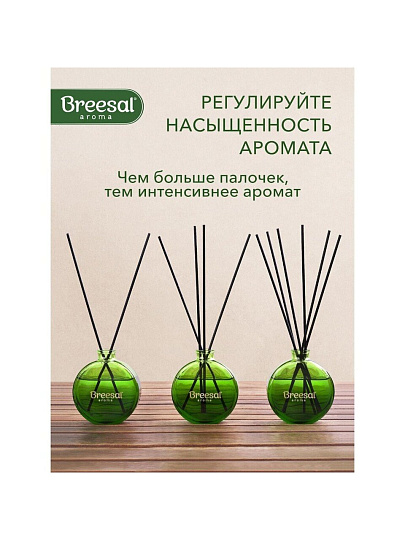 Аромадиффузор Breesal, 70 мл, Arome Sticks Жизненная энергия, ARST/002