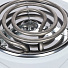 Плита электрическая Rion, 2000 Вт, 2 конфорки, спираль, эмаль, механическая, переключатель поворотный, белая - фото 5