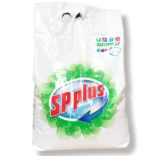 Стиральный порошок SP plus, 2.4 кг, автомат, универсальный