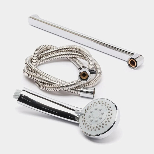 Смеситель для ванны, BOOU, с кран-буксой, хром, BA5333-4-B723-C018