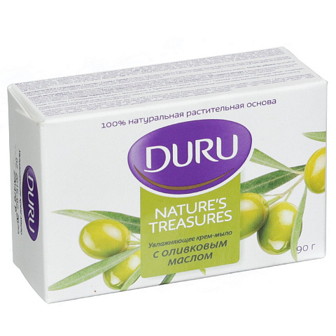 Мыло Duru, Nature's Treasures оливковое масло, 90 г