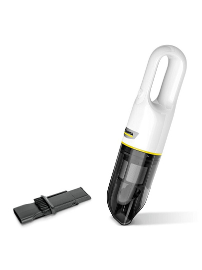 Пылесос аккумуляторный, Karcher, CVH 2, 7.2 Вт, с контейнером, 0.15 л, 2 А.ч, сухая уборка, белый
