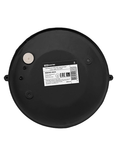 Светильник TDM Electric, НПБ1302, 60 Вт, E27, на 1 лампочку, IP54, 19х17.8х8.5 см, с решеткой, черный, SQ0303-0033