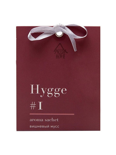 Аромасаше Arida Home, 10 г, Hygge Вишневый мусс, АР 100-161