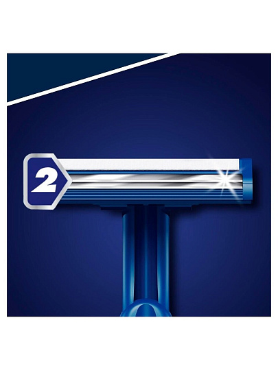 Станок для бритья Gillette, Blueii, для мужчин, 5 шт, одноразовые, BLI-81499251