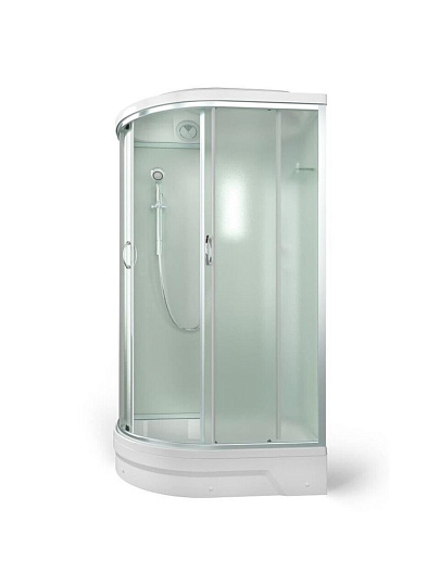 Душевая кабина 120х80х226 см, правый, поддон 26 см, матовая, Erlit, ER351226R-C3-RUS