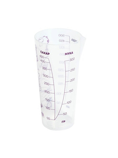 Стакан мерный 0.5 л, Violet, Поваренок, 420500