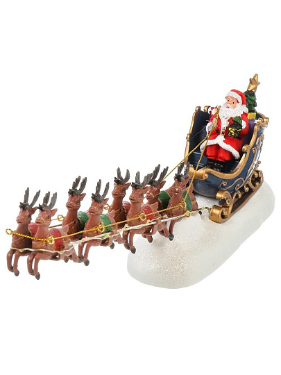 Фигурка декоративная 31.5х6.5х16 см, свет, 22 LED, батарейки 3ААА, XM06-64548