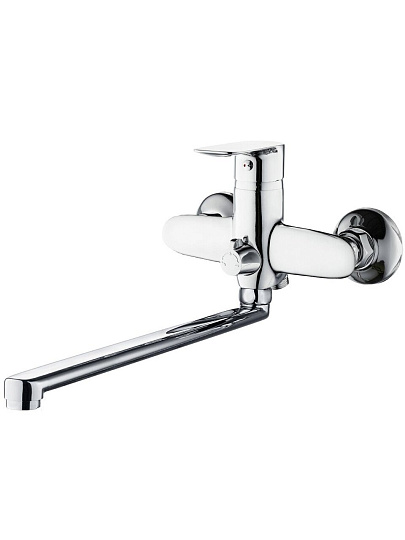 Смеситель для ванны, РМС, с картриджем, хром, SL133-006E