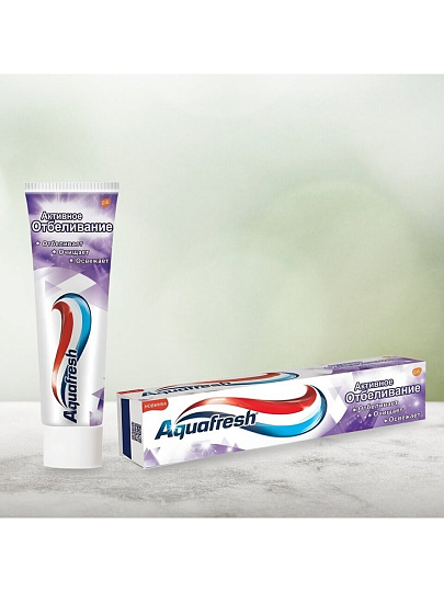 Зубная паста Aquafresh, Активное отбеливание, 100 мл