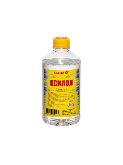 Ксилол 0.5 л, Ясхим, ТУ