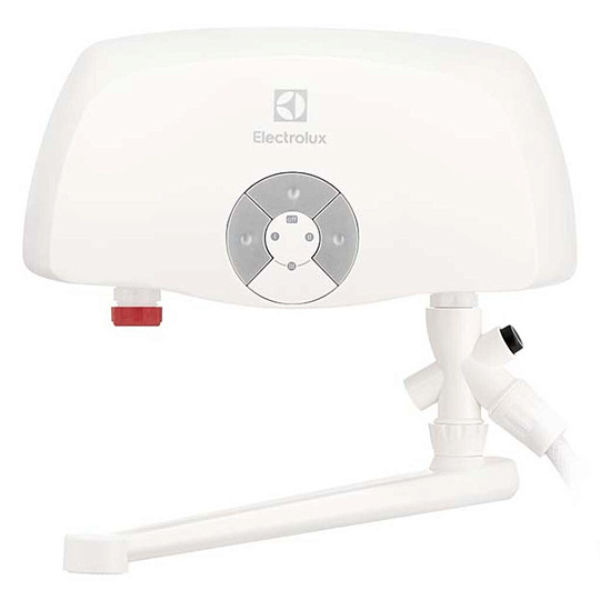 Водонагреватель электрический, проточный, Electrolux, Smartfix 2,0 TS, до +40 °C, с изливом и лейкой, 5.5 кВт