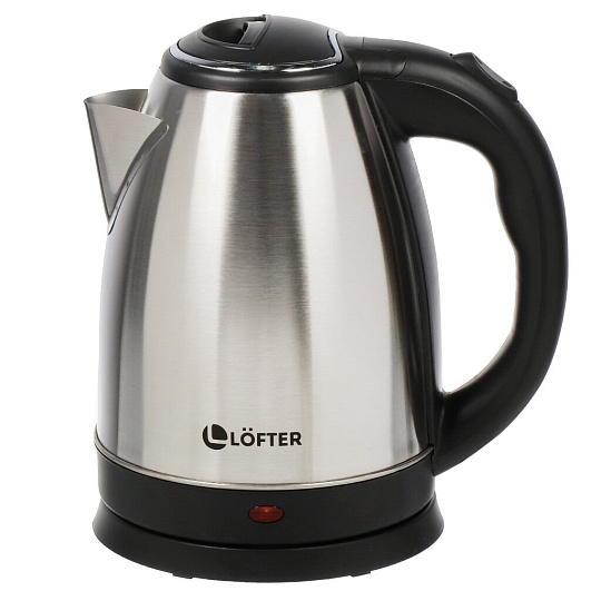 Чайник электрический Lofter, CA-182FMAT, матовый, 1.8 л, 1500 Вт, скрытый нагревательный элемент, нержавеющая сталь