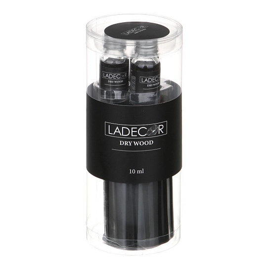 Ароманабор, Ladecor, 10 мл, лампа и масло, 3шт,(Lavender&vanilla/Lime&basil/Dry wood),471-014