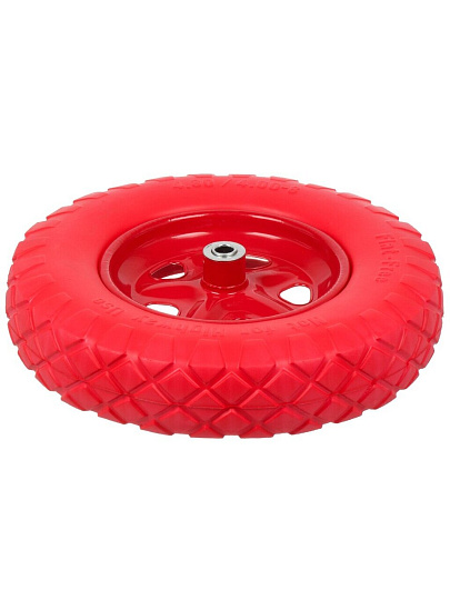 Колесо полиуретан PU, D 85, 4.80-4.00-8, втулка D16 мм