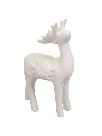 Фигурка декоративная керамика, Олень, 9х4.5х15 см, диз.3, Y4-5193