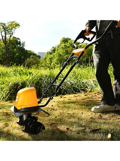 Электрокультиватор Deko, DKET1000-360, ширина 36 см, 10 см, 1000 Вт, 065-1201