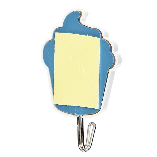 Крючок самоклеящийся, 3 шт, в ассортименте, Веселый Роджер, Идиллия Азбука, 440-345, блистер