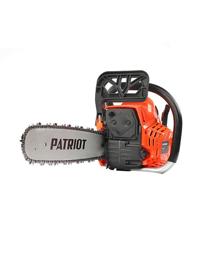 Пила цепная бензиновая, Patriot, 3.4 л.с., 2500 Вт, длина шины 40 см, шаг цепи 0.325 дюйм, 64 звена, PT 452