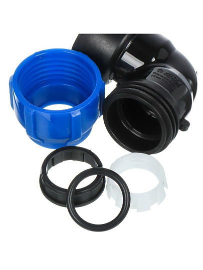 ПНД уголок d25х1", внутренняя резьба, Valfex